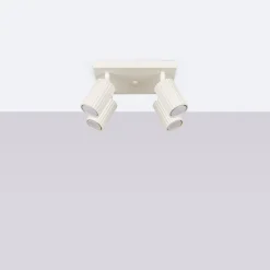 Deckenstrahler 4-flammig GU10 B: 25 cm klein Creme BERTA