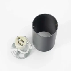 Deckenstrahler in Anthrazit GU10 Ø55cm Flur Wohnzimmer