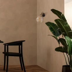 Deckenstrahler Metall Rauchglas verstellbar E27 LUCA