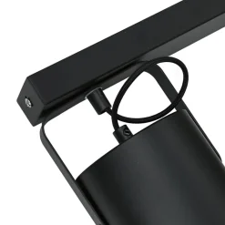 Deckenstrahler Schwarz 2 flmg E27