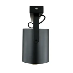 Deckenstrahler Schwarz 3 flmg E27