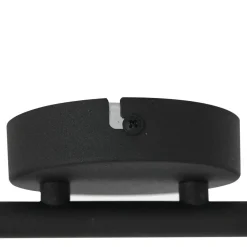 Deckenstrahler Schwarz 4-flmg 90 cm inkl. GU10 flexibel