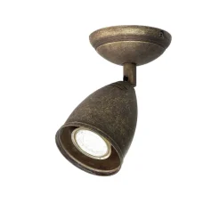 Deckenstrahler Stoccolma Messing Antik