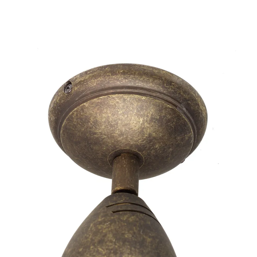 Deckenstrahler Stoccolma Messing Antik