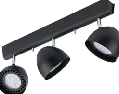 Deckenstrahler VESPA Schwarz 3-flmg 75W Lampe