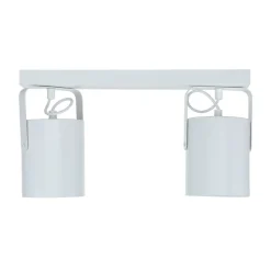 Deckenstrahler Weiß 2 flmg E27