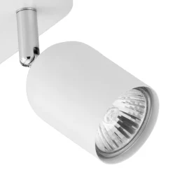 Deckenstrahler Weiß Metall verstellbar GU10 4-flammig