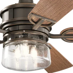 Deckenventilator mit Beleuchtung Ø132cm Fernbedienung