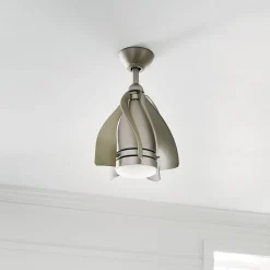 Deckenventilator mit Fernbedienung Beleuchtung dimmbar Ø38cm