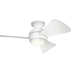 Deckenventilator mit Fernbedienung LED Beleuchtung Ø86cm