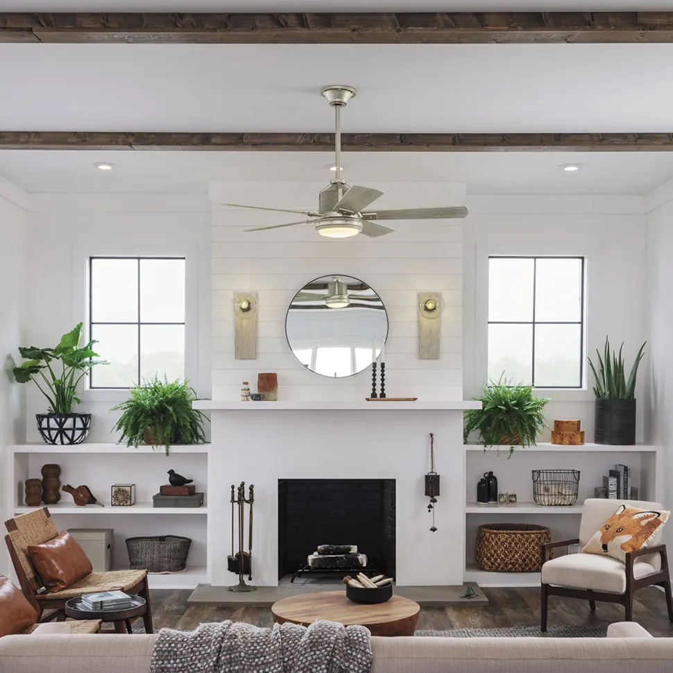 Deckenventilator mit Fernbedienung LED Beleuchtung dimmbar