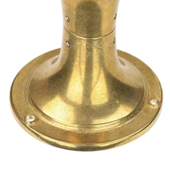 Dekorative Gartenleuchte Messing H:25cm Maritim