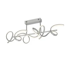 Dekorative LED Deckenleuchte Weiß 9 W 3000 K L:82 cm