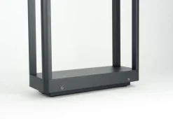 Dekorative LED Stehlampe Aluminium IP65 50 cm 9 W Außen