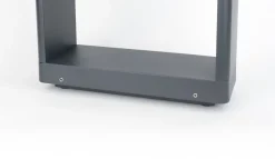 Dekorative LED Wandleuchte Glas Aluminium IP65 386 lm