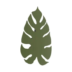 Dekorative Wandleuchte Metall Blatt indirekt H: 54 cm 4x G9