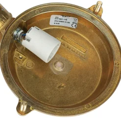 Dekorative Wegeleuchte KARPAHTOS Garten Messing