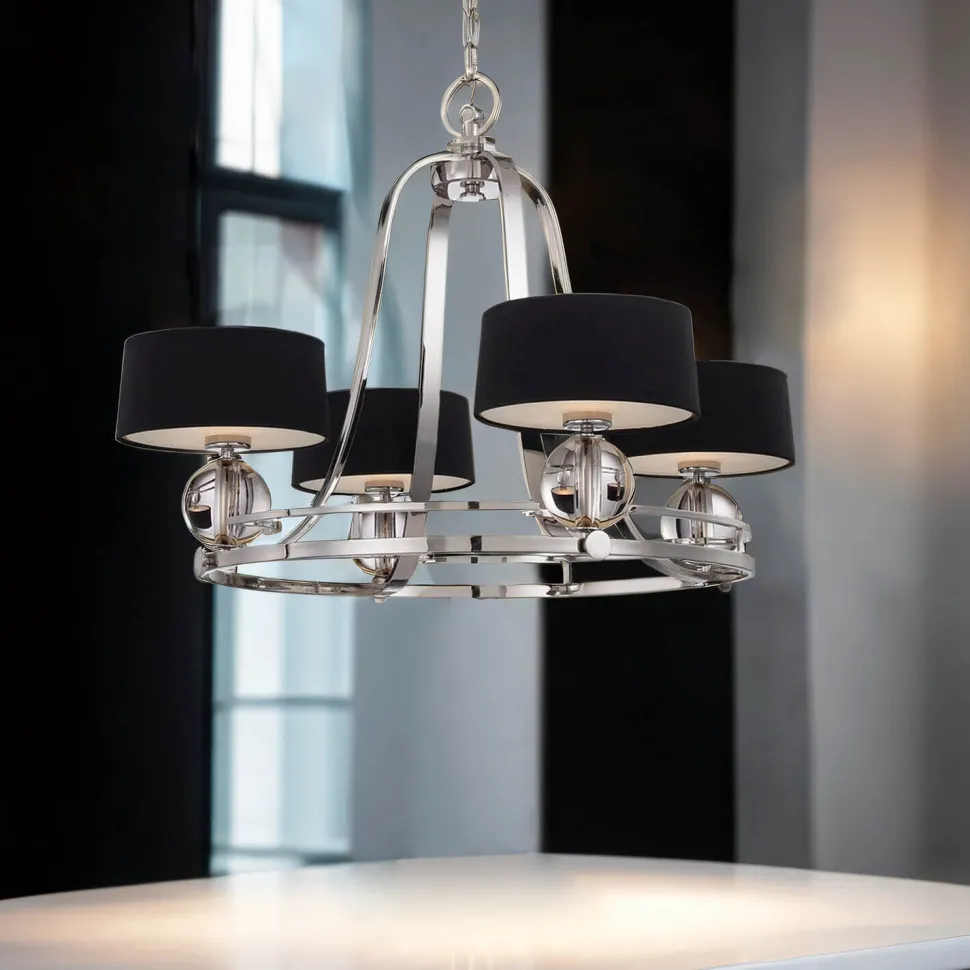 Design Kronleuchter mit Schirm Ø77,5cm Esszimmer