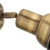 Design Spot Lampe aus Messing E27 verstellbar Wand
