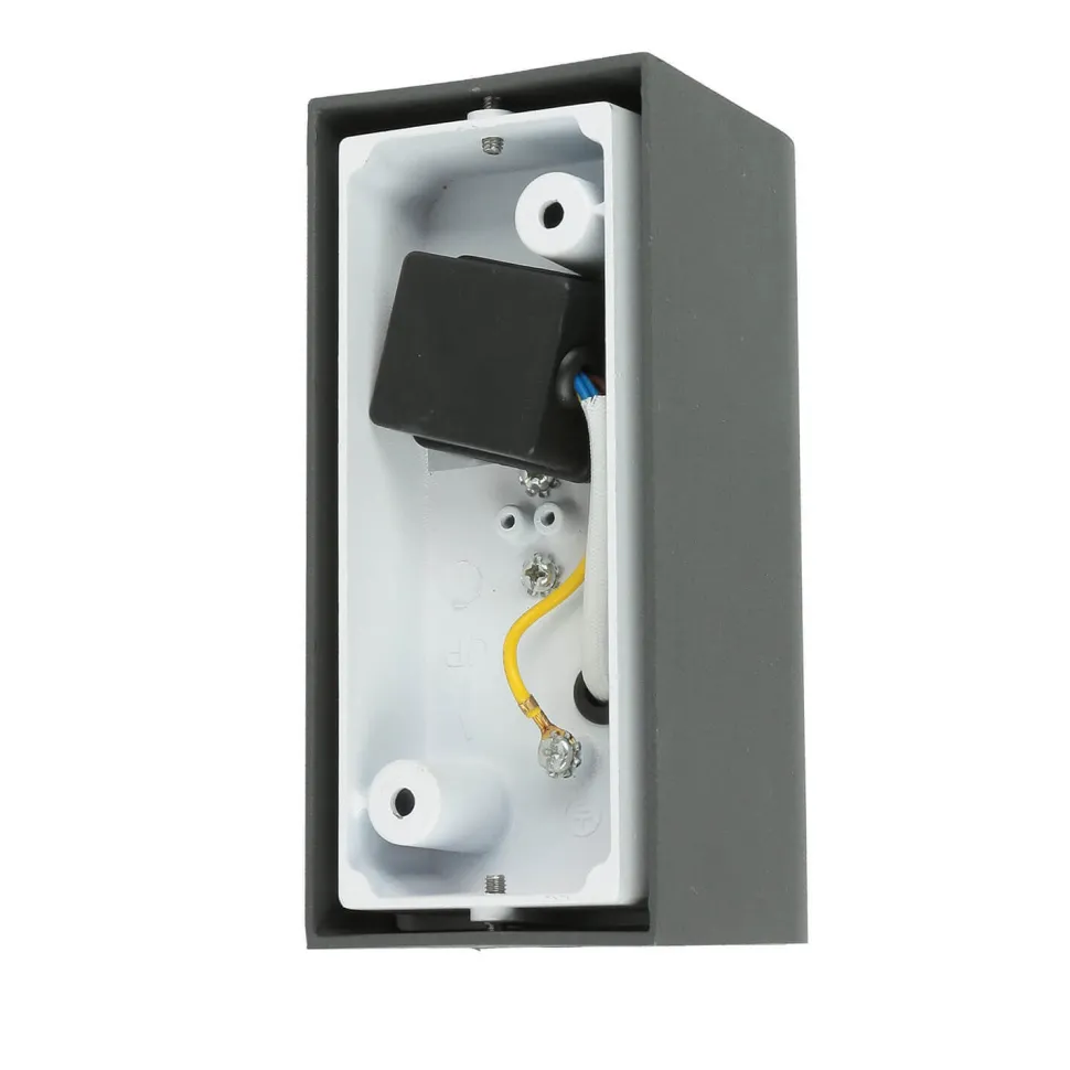 Design Wandleuchte Spot Up Down Anthrazit AALBORG