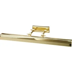 Designer Bilderleuchte in Messing Jugendstil 65cm