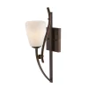 Designer Wandlampe Braun Rustikal stilvoll GENTLE