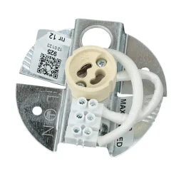 Dezenter Deckenspot in Weiß Lampe Flur Treppe EYE