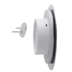 Dimmbare LED Akku Wandlampe Fernbedienung 1 W in Silber