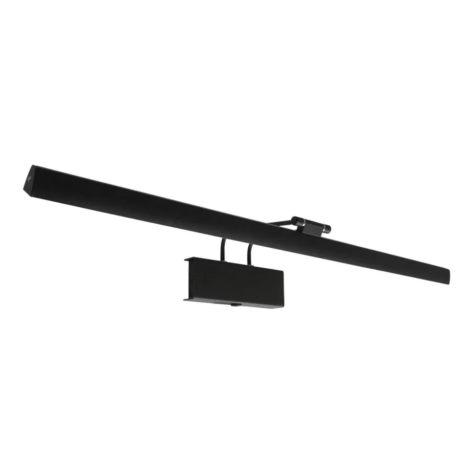 Dimmbare LED Bilderleuchte Schwarz B:60 cm 9 W flexibel