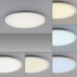 Dimmbare LED Deckenlampe Fernbedienung 2700-5000 K rund