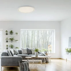 Dimmbare LED Deckenlampe Fernbedienung 2700-5000 K rund