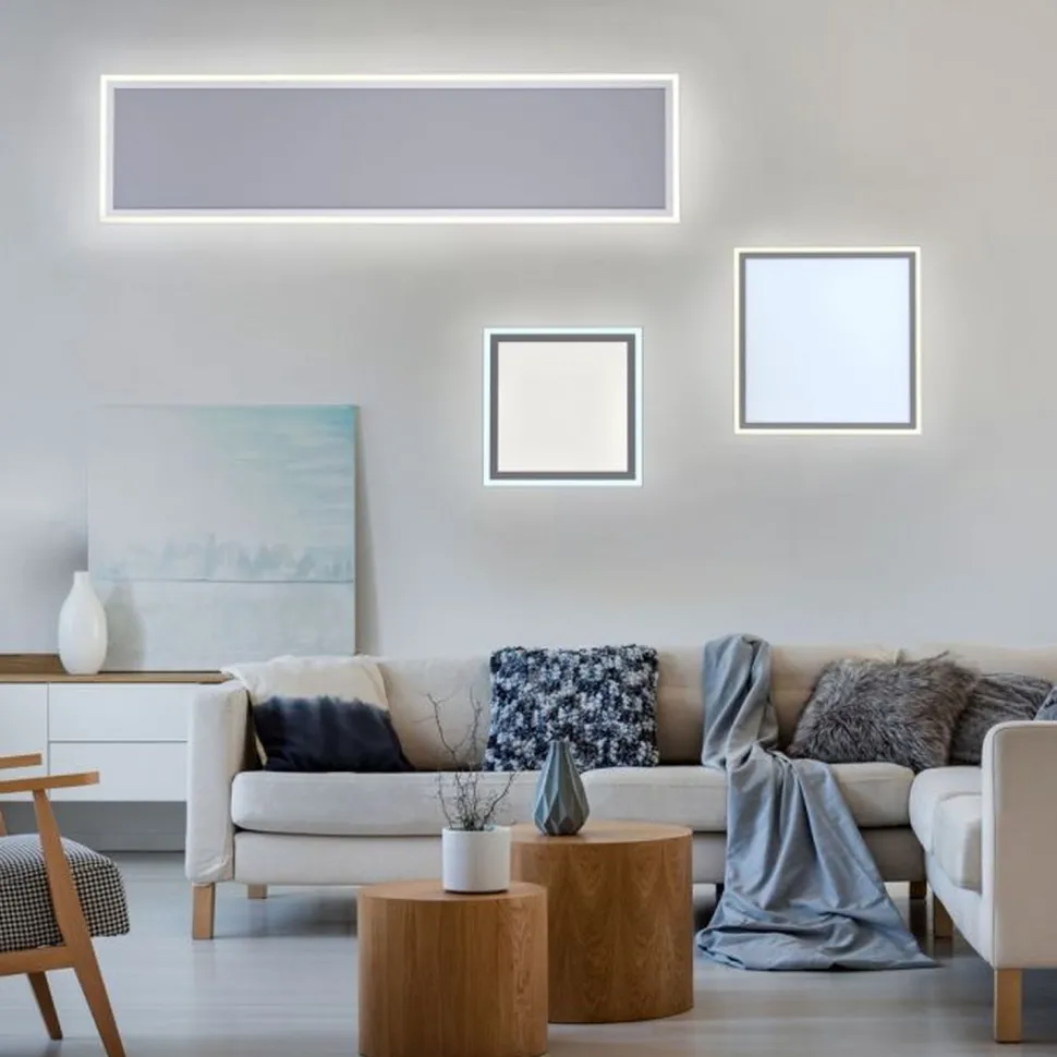 Dimmbare LED Deckenleuchte Fernbedienung 54 W 121,4 cm