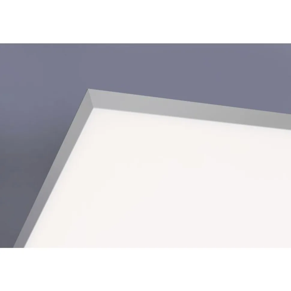 Dimmbare LED Deckenleuchte Fernbedienung Weiß RGB flach