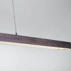 Dimmbare LED Pendelleuchte Touch 4680 lm Sepiabraun