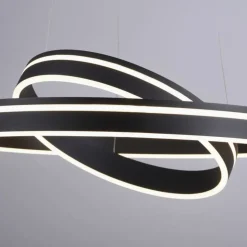 Dimmbare LED Pendelleuchte Ø59 cm 7300 lm Anthrazit