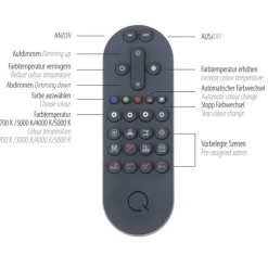 Dimmbare LED Pendelleuchte Ø59 cm 7300 lm Anthrazit