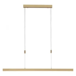 Dimmbare LED Pendelleuchte Touch 4680 lm in Messing