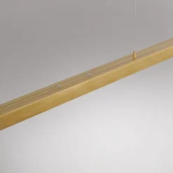 Dimmbare LED Pendelleuchte Touch 4680 lm in Messing