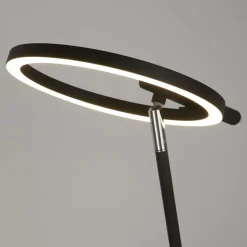 Dimmbare LED Tischlampe Metall Schwarz 579 lm flexibel