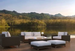 Dimmbare LED Tischlampe Touch IP54 dekorativ Außen