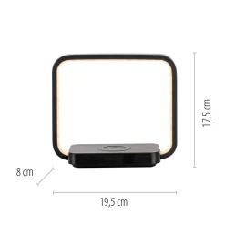 Dimmbare LED Tischleuchte Touch 3000 K 2 W Ladefunktion