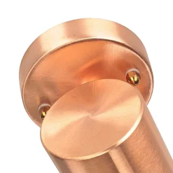 Down Strahler Wand außen in Kupfer aus Messing IP54