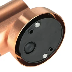 Down Strahler Wand außen in Kupfer aus Messing IP54