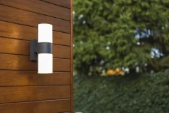 Drehbare Außenlampe LED Anthrazit IP54 Balkon Eingang