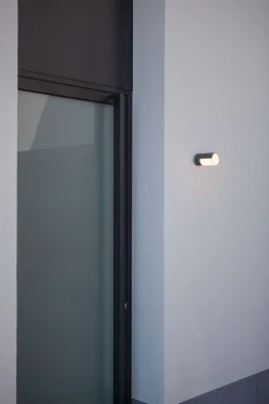 Drehbare Außenlampe LED Anthrazit blendarm Eingang Haus