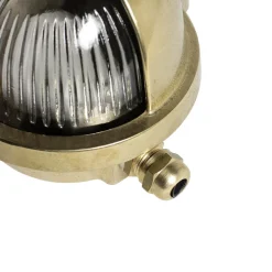 Echt-Messing Wandleuchte für Außen SKIATHOS