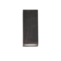 Eckige Außenleuchte Up & Down AALBORG Braun Antik