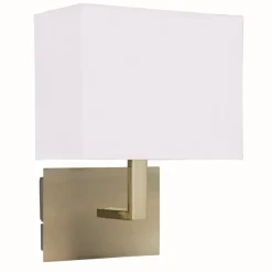 Eckige Bauhaus Wandleuchte E27 Bauhaus Bronze