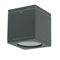 Eckige Deckenleuchte außen IP54 wetterfest