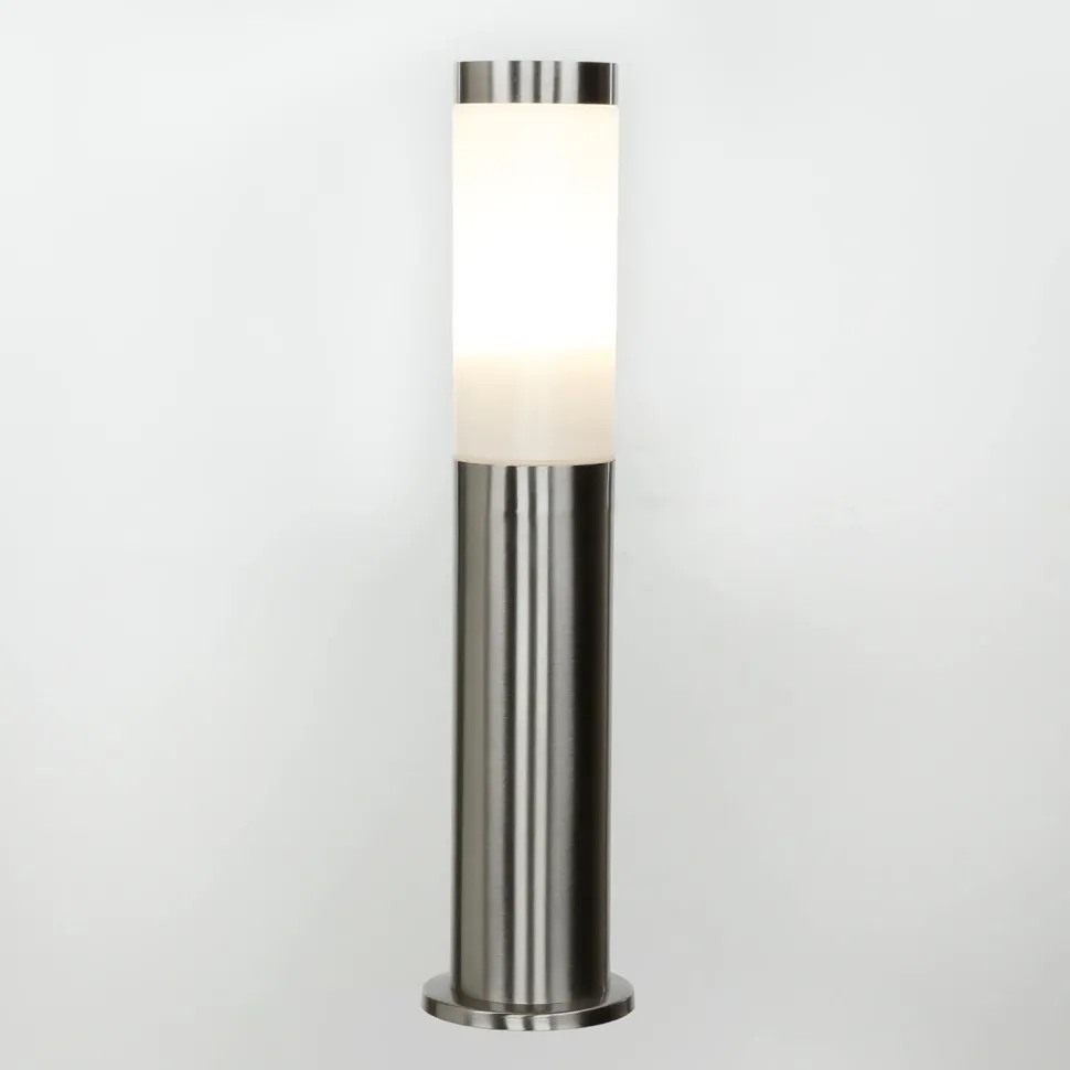 Edelstahl Außenleuchte mit Kabel + Stecker